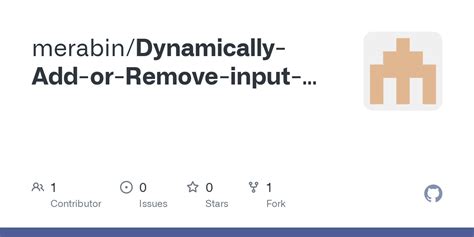 Github Merabin Dynamically Add Or Remove Input Fields In Php With