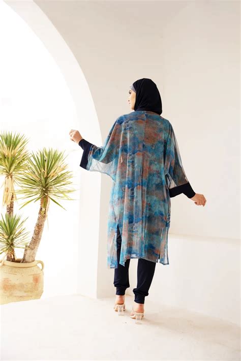 Burkini Bleu Marine Mira Maya Square