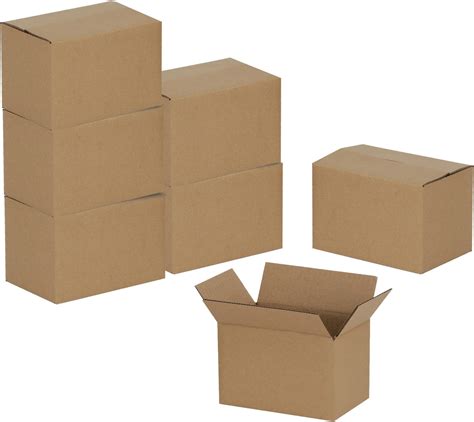 100 6x4x4 Cardboard Paper Boxes Mailing Packing Shipping