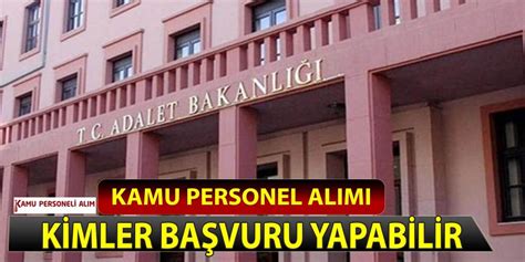 Adalet Bakanlığı Personel Alımı Geliyor Mübaşir Olma Başvuru Şartları