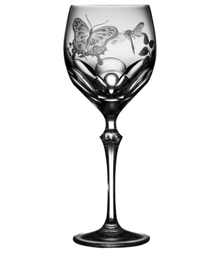 Varga Art Crystal Springtime Clear Wine Glass The Pink Daisy