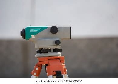 Automatic Level Surveying Construction Site Stock Photo 1937000944 ...