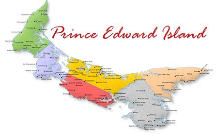 Pei Counties Map