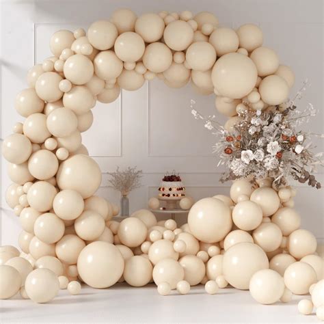 Ackybuppy Nude Balloon Garland Arch Kit Pcs Inch Inch