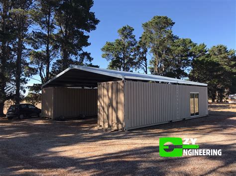 How To Build A Roof Between Two Shipping Containers Encycloall