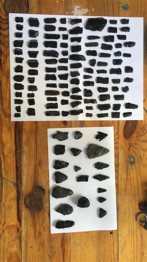 My arrowhead collection : r/Arrowheads