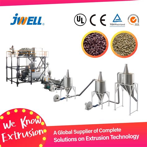 Jwell Extruder Compounding Machine For WPC PVC PE PP With Double Screw