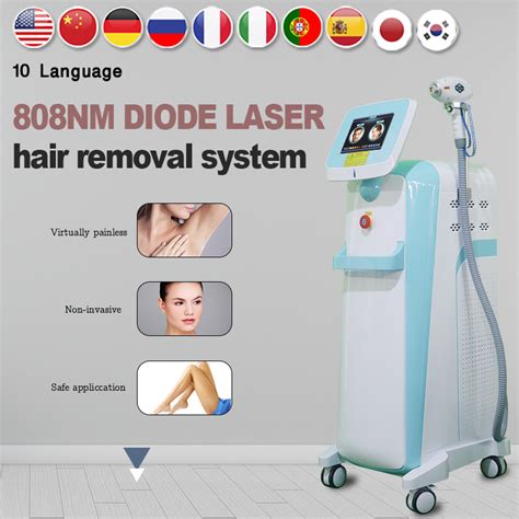 Vertical Wavelengths Fast Painless Diode Hair Removal Laser