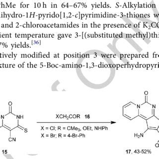 Scheme Synthesis Of Pyrido C Thieno E Pyrimidinone