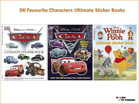 World Of Wonders Dk Favourite Characters Ultimate Sticker Books