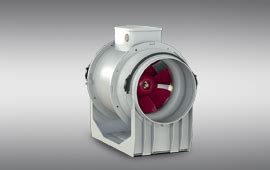 Commercial Ventilation Mixed Flow Fans In Line Vortice