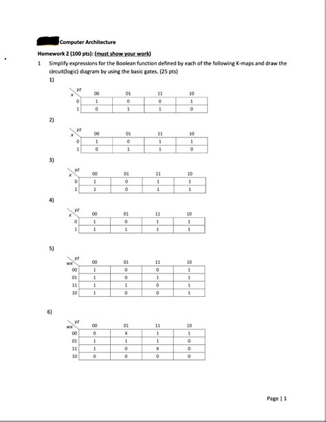 Solved Computer Architecture Homework 2 100 Pts Must