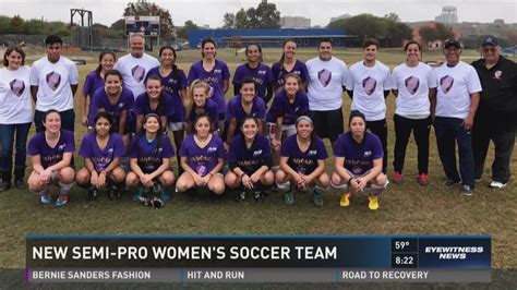 New Semi Pro Womens Soccer Team