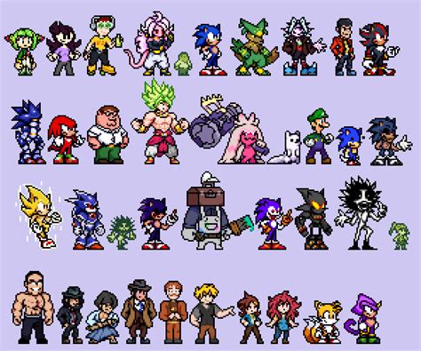 Artstation Base Sprite Collage