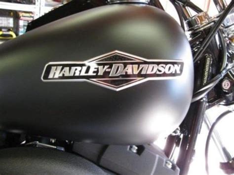 Tank Emblemen Harley Davidson Letters Metalen Advertentie