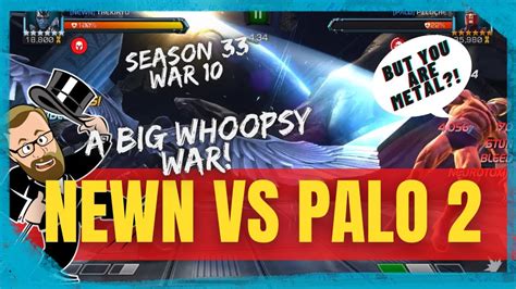 Nd Rematch Of The Season Newn Vs Palo Take Alliance War