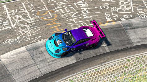 Rainbow Livery Porsche 911 Gt3 R By Gino Kelleners Trading Paints