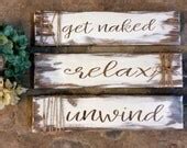 Get Naked Sign Etsy