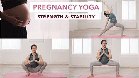 Yoga For Strength During Pregnancy Yoga For Pregnant Women Youtube