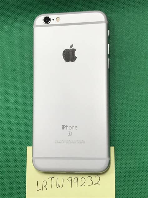 Apple Iphone S Unlocked Silver Gb A Lrtw Swappa