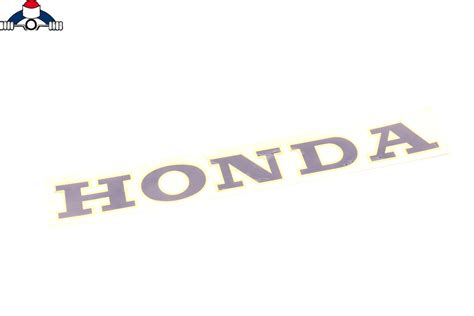 Tanksticker Cb Honda Blauw Gouden Rand Leertouwer Bromfietsen B V