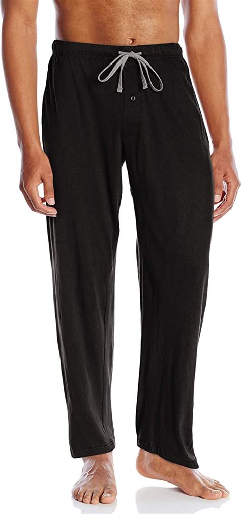 Hanes Mens Solid Knit Sleep Pant With Pockets And Drawstring Knit