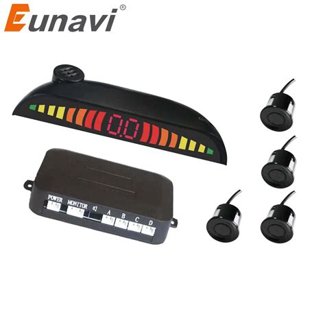 Eunavi Sensors Buzzer Mm Car Parking Sensor Kit Reverse Backup