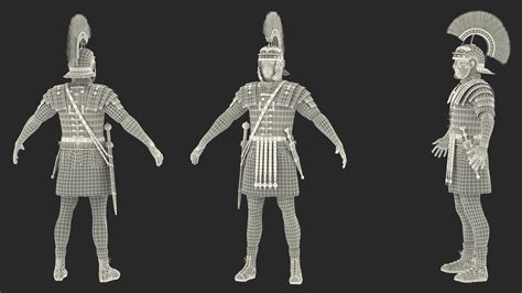 Piel De Legionario Romano Aparejada Modelo 3D 199 Max Free3D