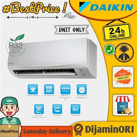 Promo Ac Daikin 1 2 Pk Thailand Daikin Ftc 15nv14 Ftv 15 Nv14 Thailand