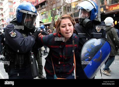 Ankara Turkey 11th Mar 2015 March11 2015 Turkish Police Used