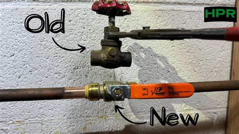 Replace Leaky Shut Off Valve With Sharkbite Slip In Easy Youtube