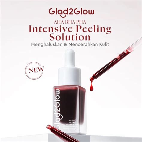 Jual Ori New Launch Glad Glow Aha Bha Pha Intensive Peeling