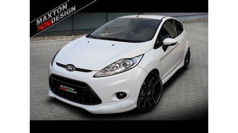 Front Bumper Spoiler Ford Fiesta Mk7 Spoilering Spoilering Maxton Design Ford Fiesta