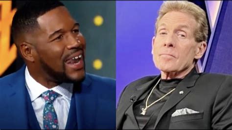 Michael Strahan Speaks On Skip Bayless And His Damar Hamlin Tweets And Calls Him Out For Lying Youtube