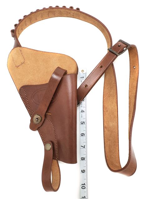 Us Ww2 M3 Victory Revolver Pilots Shoulder Holster Premium Leather