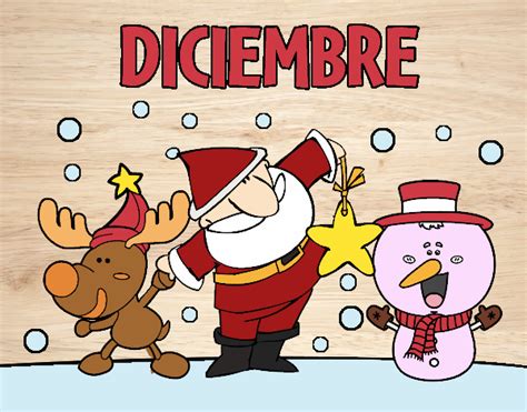 Dibujo De Diciembre Pintado Por En El Día 11 10 23 A Las 20 26 54 Imprime Pinta O