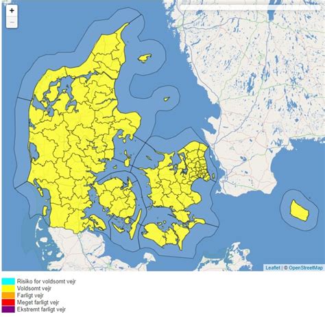 Dmi Advarer Nu Alle Hele Landet Rammes Af Voldsomt Og Farligt Vejr