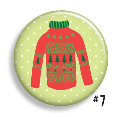 Christmas Buttons Etsy