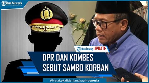 Ketua IPW Anggota DPR Dan Kombes Sebut Irjen Ferdy Sambo Korban YouTube