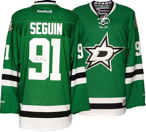 Tyler Seguin Dallas Stars Autographed Green Reebok Premier Jersey ...