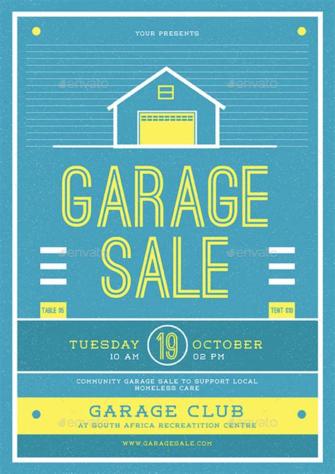 12+ Garage Sale Flyer Templates - Printable PSD, AI, Vector EPS Format ...