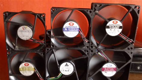 6 Ventiladores De 12v Conectados A La Vez YouTube