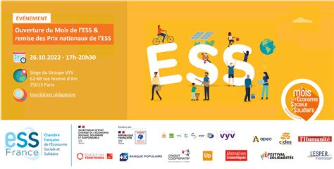 Ev Nement De Lancement Du Mois De L Ess Et Remise Des Prix Nationaux De