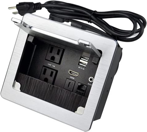 Amazon Tabletop Brush Connectivity Box With Ac Power Usb