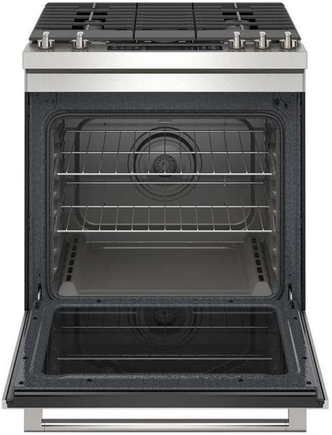 Maytag® 30 Fingerprint Resistant Stainless Steel Slide In Gas Range Maines Top Appliance And