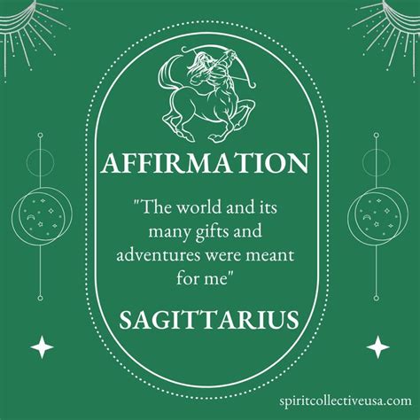 Sagittarius Affirmation Positive Affirmations Quotes Affirmations