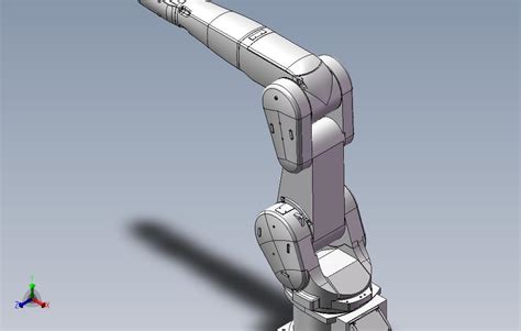 垂直多关节型机器人（rv 7fll）solidworks 2012模型图纸免费下载 懒石网