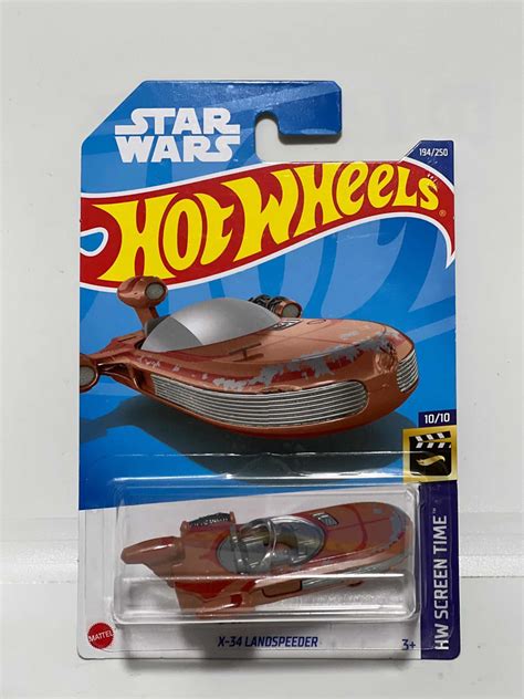 Hot Wheels Star Wars X Landspeeder Screen Time Mercadolibre