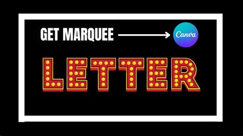 Get Marquee Font In Canva Easy Canva L Canva Tutorial Youtube