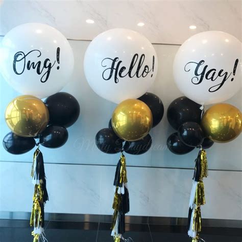 Premium Helium Inflated Balloons Personalized Plain Balloons Bouquet